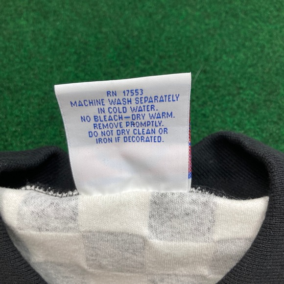 Vintage Nascar Polo Shirt Mens L White Black Kyle Petty 42 Mello Yello 90s USA - Picture 10 of 16